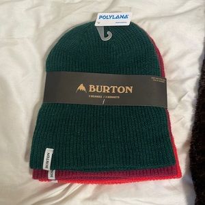 Burton 3 pack womens beanies new with tags